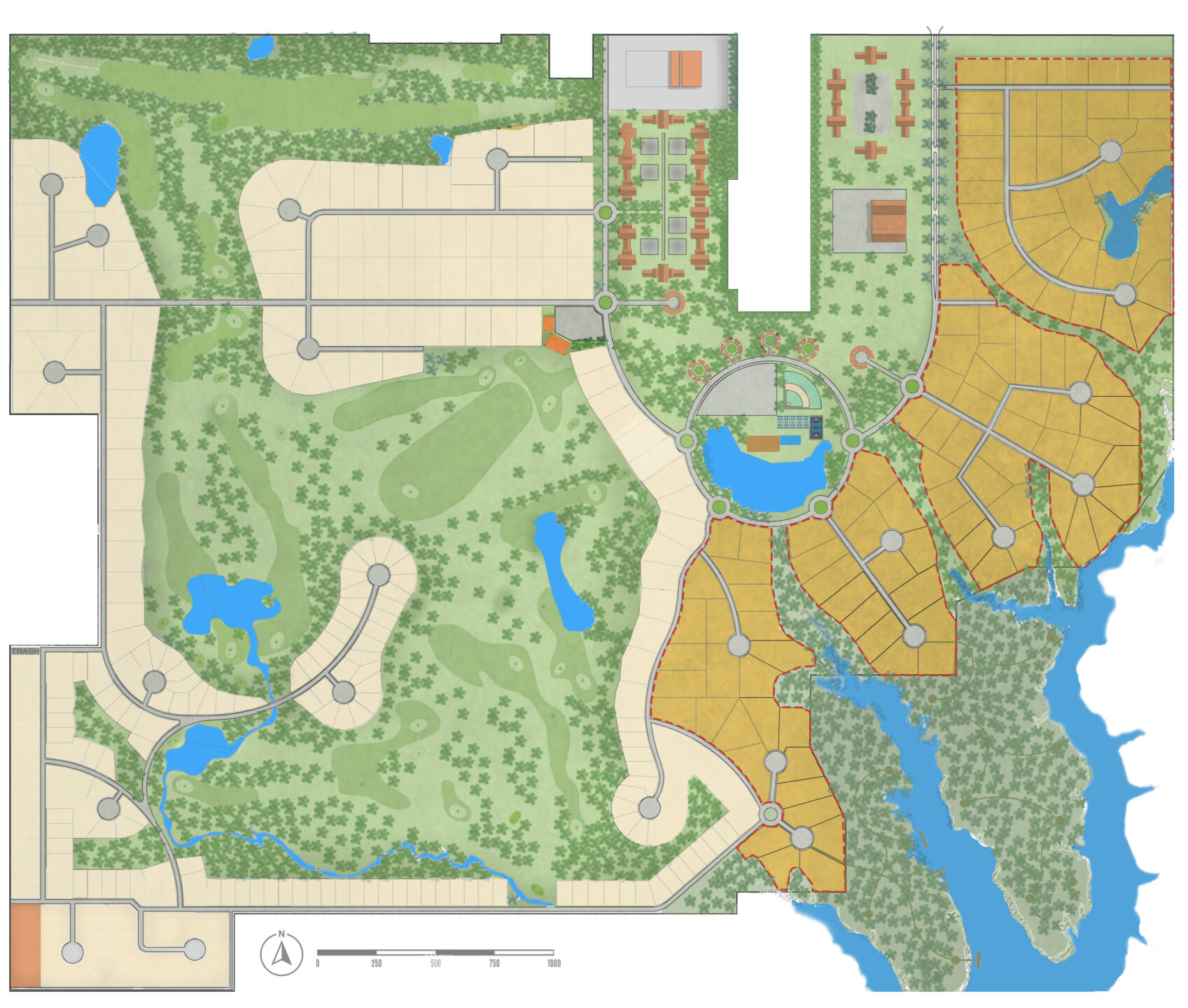 Nine Oak Phase 1 site plan
